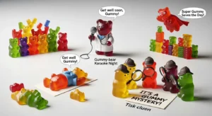 Read more about the article 325+ Gummy Bear Puns That Are Sweet, Silly & Totally Un-BEAR-able