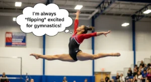 Read more about the article 375+  Gymnastics Puns Hilarious Flip Jokes for Gymnasts & Fans