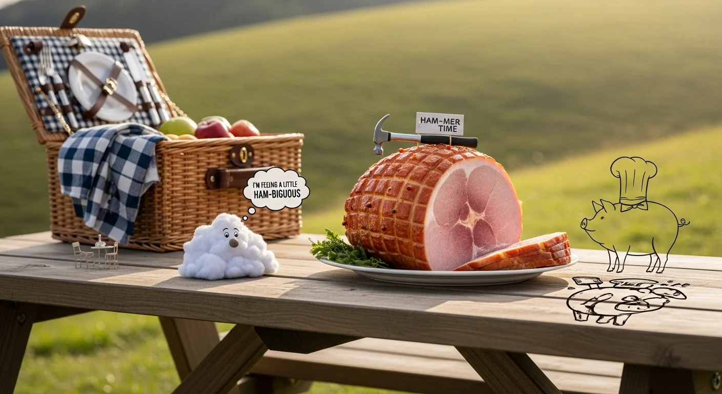 You are currently viewing 300+ Funny Ham Puns, Jokes & One-Liners That Are Totally Hog-larious
