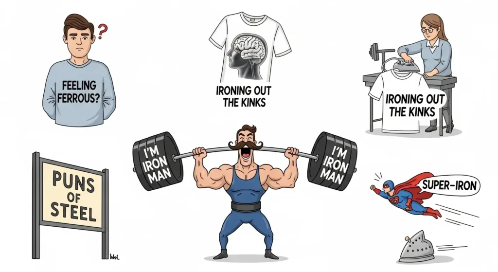iron puns