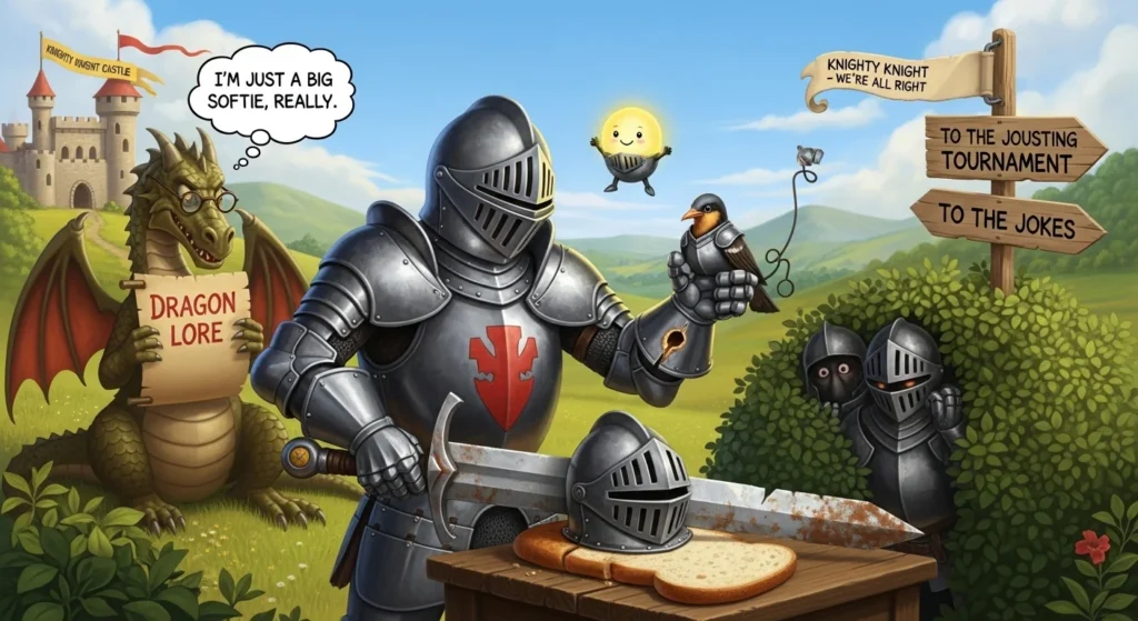 knight puns