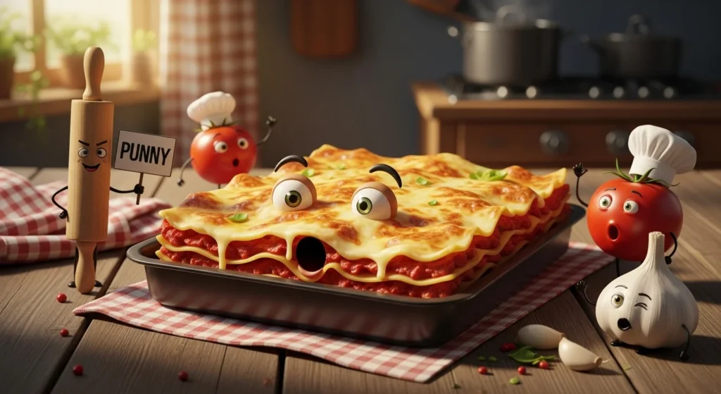 lasagna puns