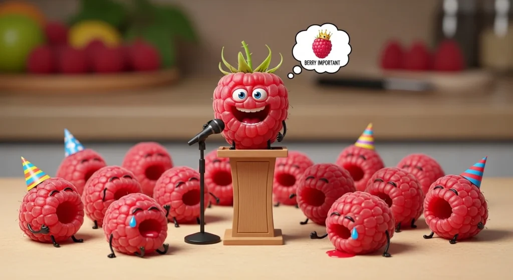 raspberry puns
