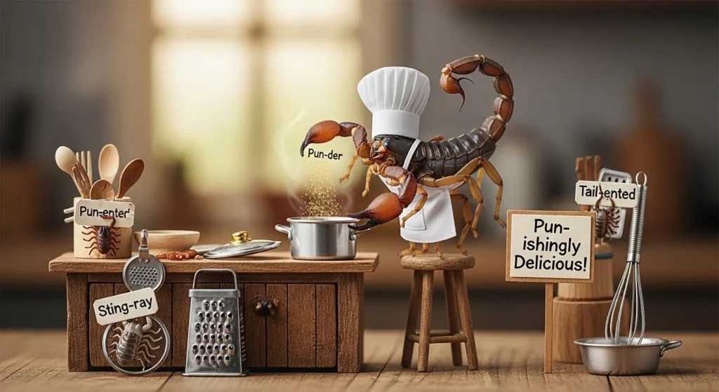 scorpion puns