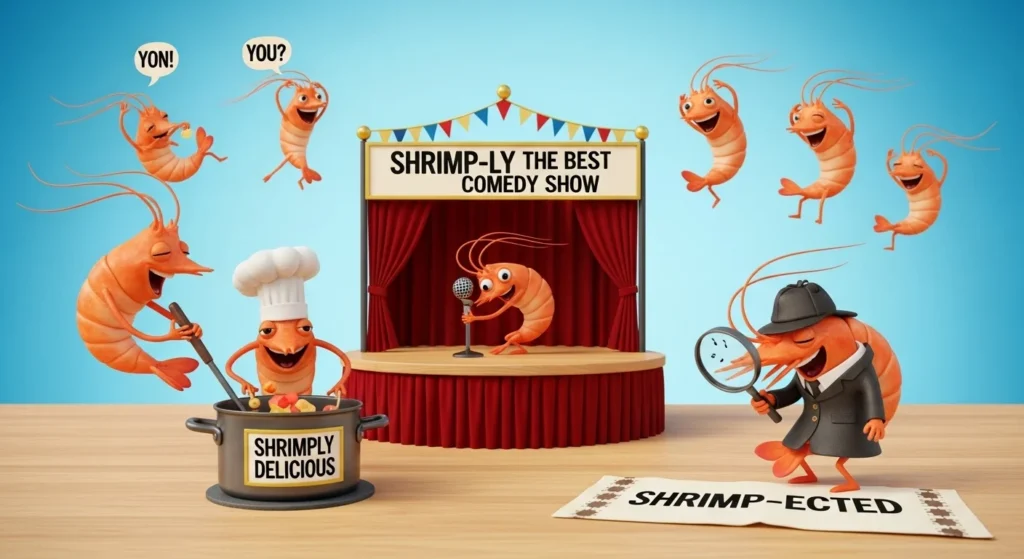 shrimp puns
