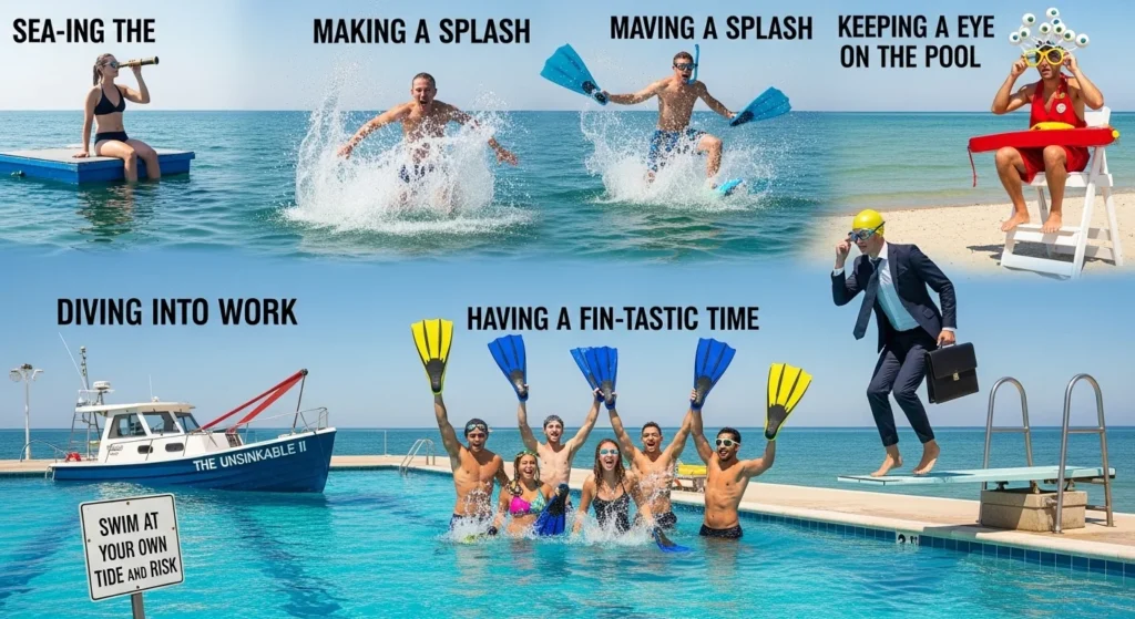 swimming puns