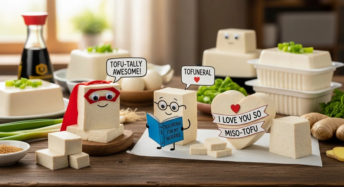 Read more about the article 300+ Hilarious Tofu Puns You Won’t Be Able to Soy-Stop Laugh  At