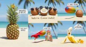 Read more about the article 235+ Hilarious Tropical Puns That’ll Make You Go Bananas