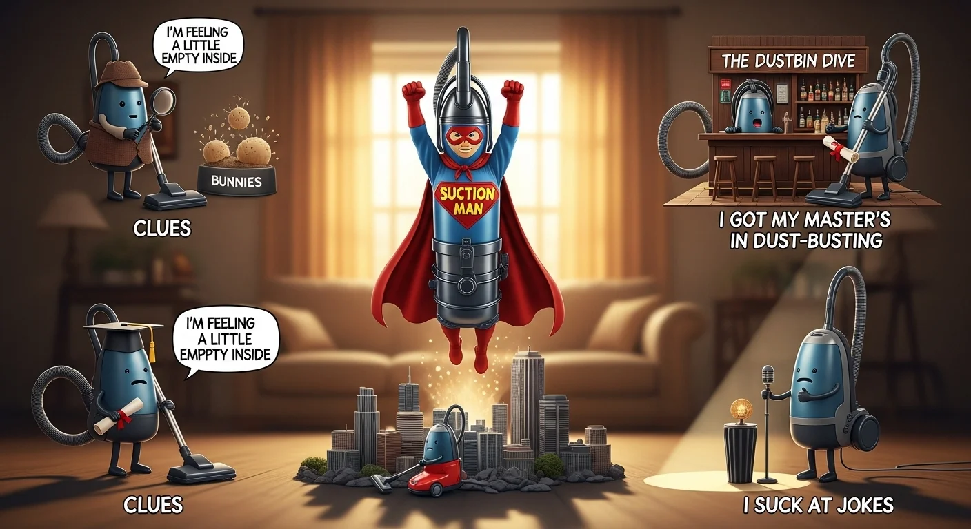 You are currently viewing 240+ Vacuum Puns That Really Suck In the Best Way Possible