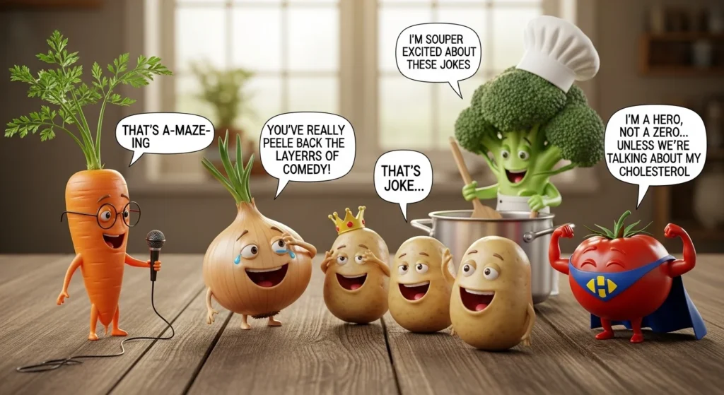 vegetables puns
