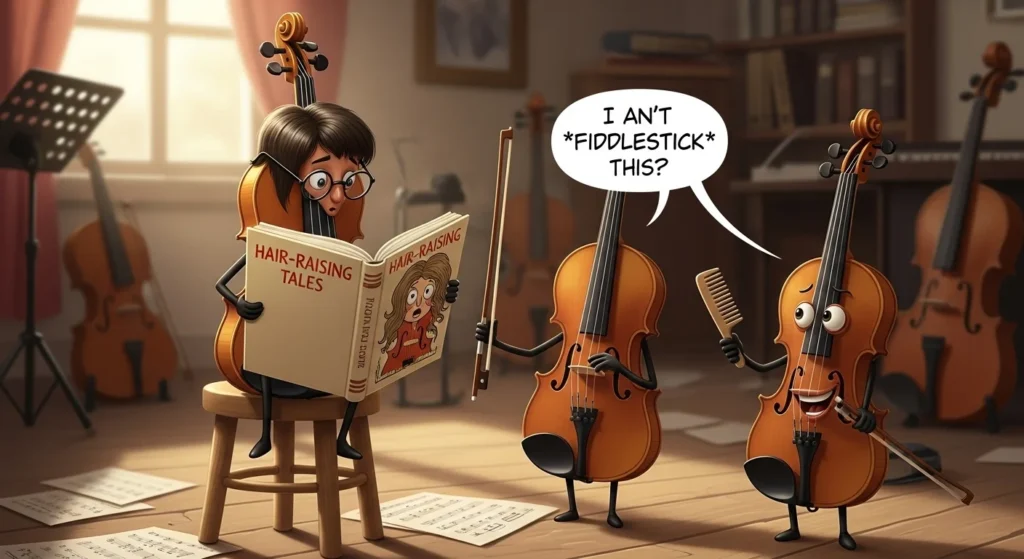 violin puns