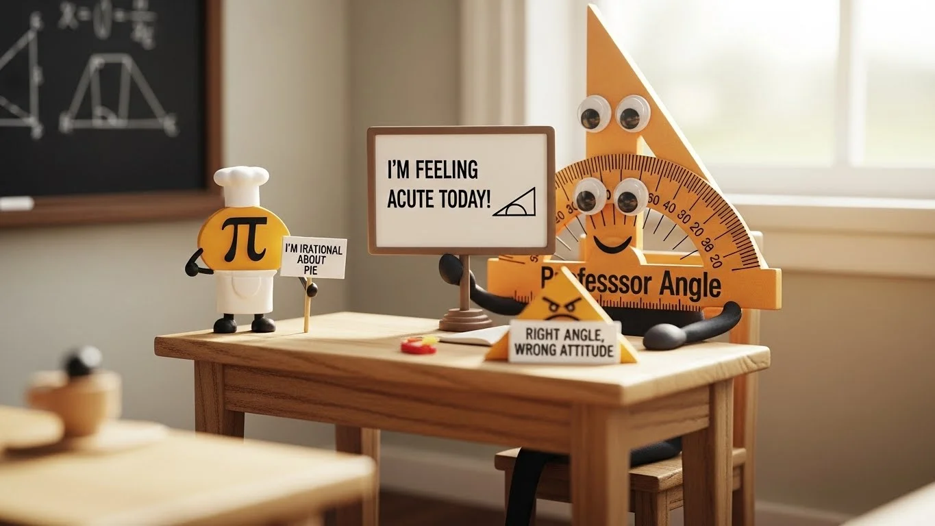 You are currently viewing 255+ Angle Puns Funny, Clever & Right-On-Point Math Jokes 2026