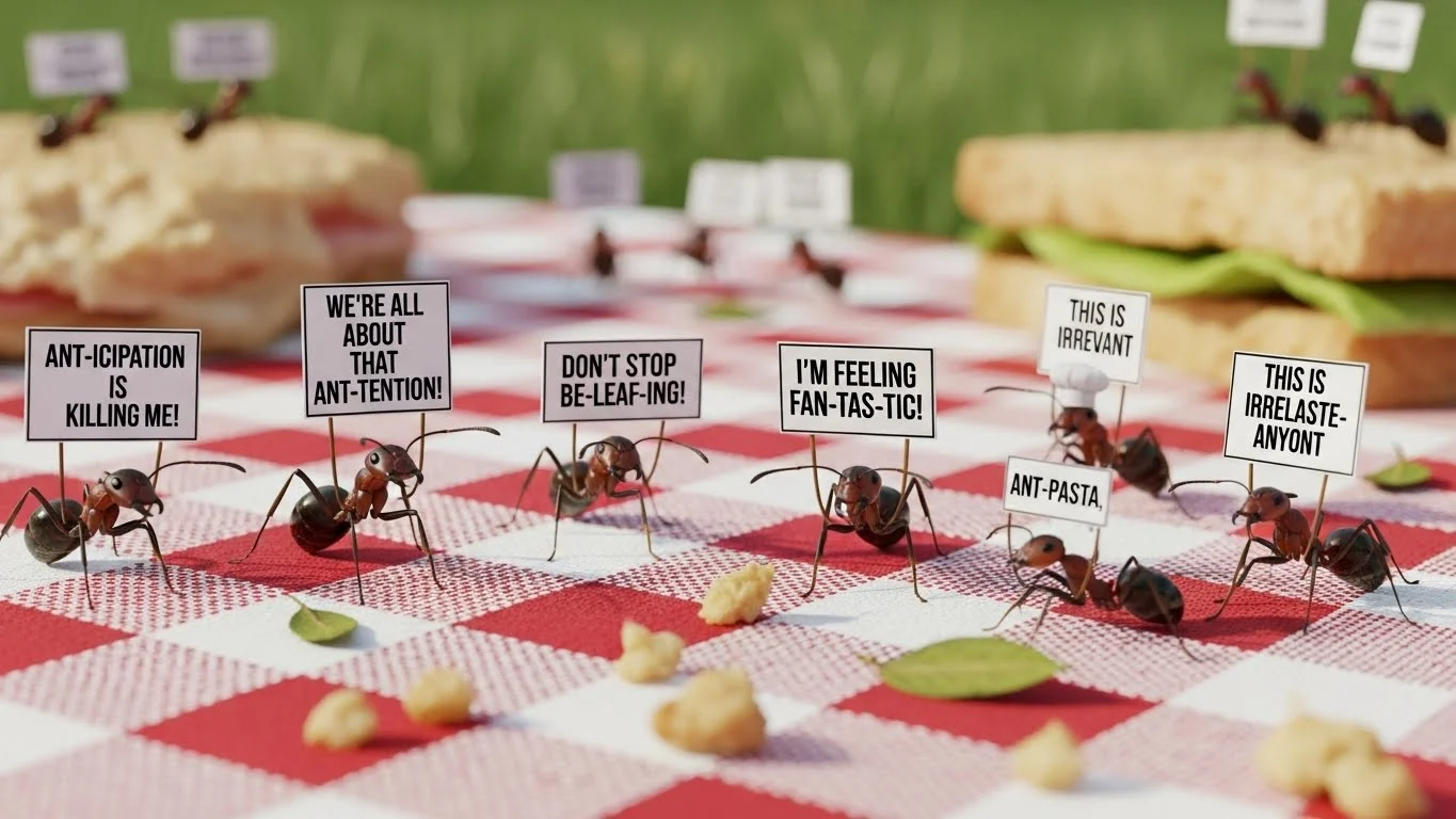 You are currently viewing 250+ Ant Puns That Are Tiny, Clever, and Ant-solutely Hilarious 2026