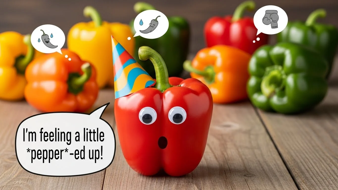 You are currently viewing 230+ Bell Pepper Puns That Are Pepper-ly Funny and Full of Flavor 2026