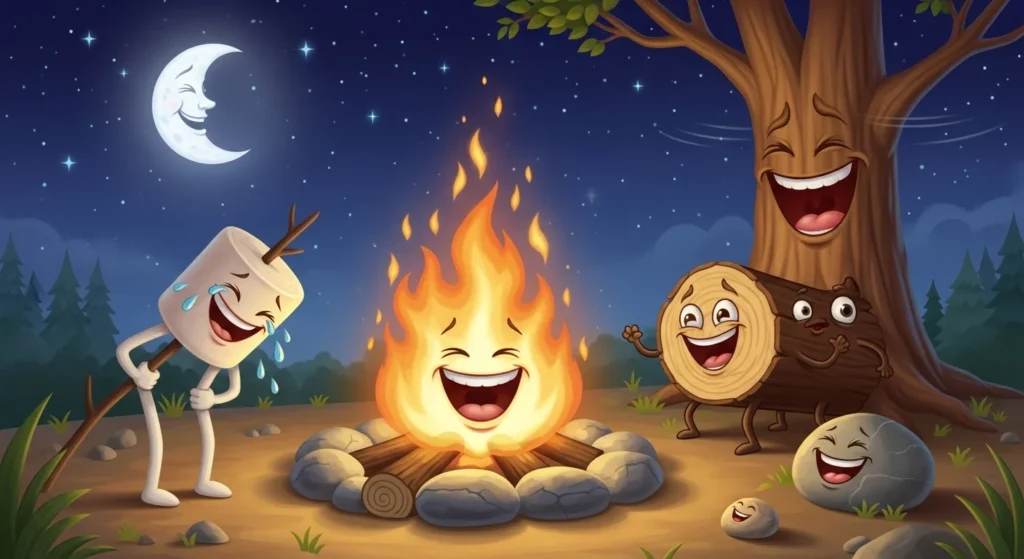 campfire puns