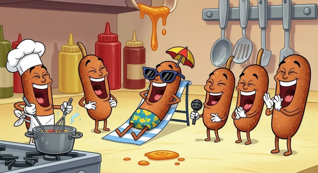 corn dog puns