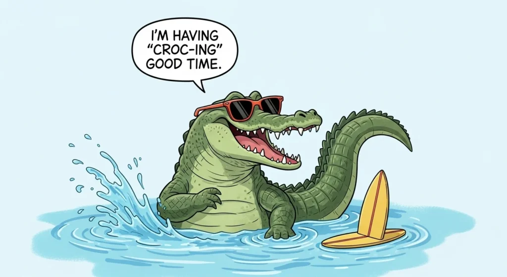 croc puns