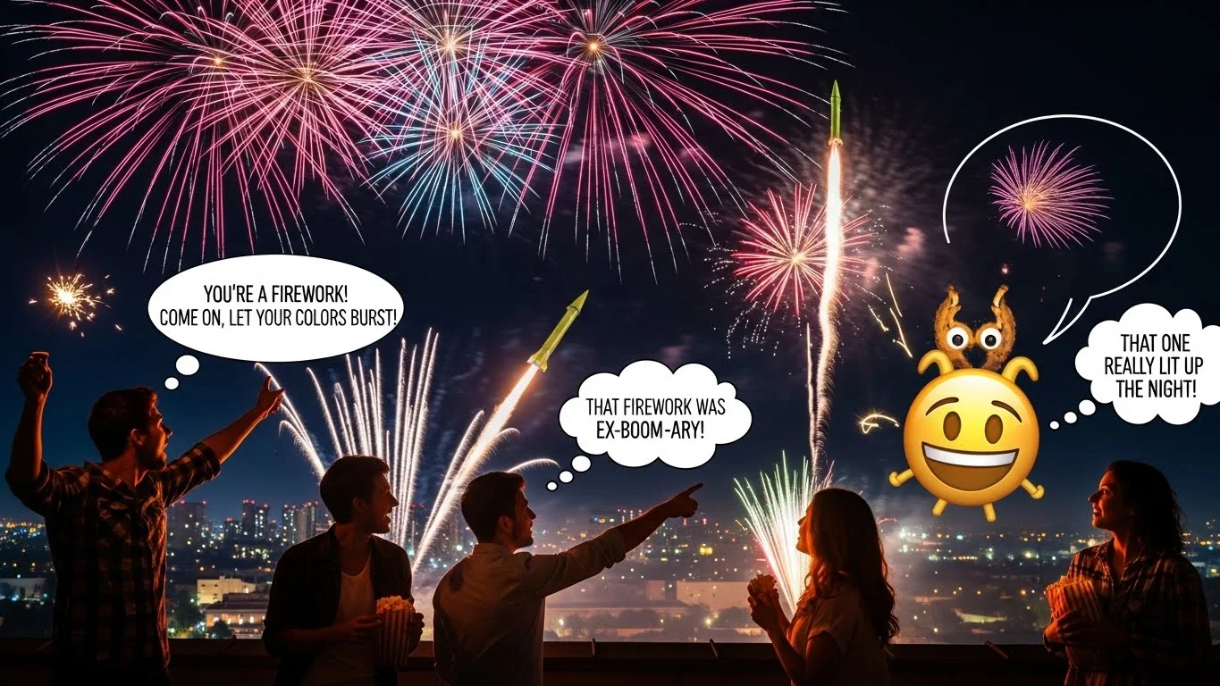 Read more about the article 240+ Firework Puns That Are a Blast Funny, Clever & Totally Lit 2026