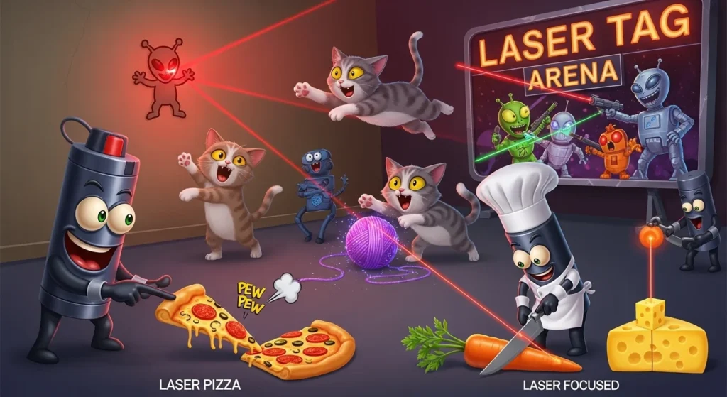 laser puns