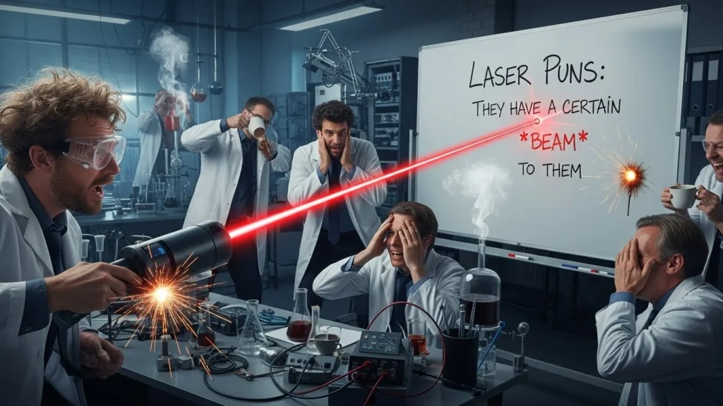 laser puns