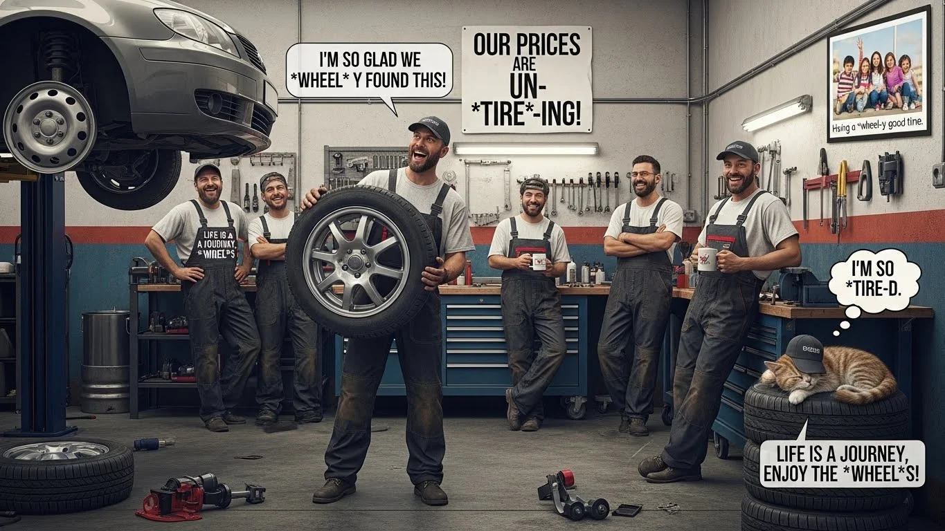 Best Wheel Puns to Get Things Rolling