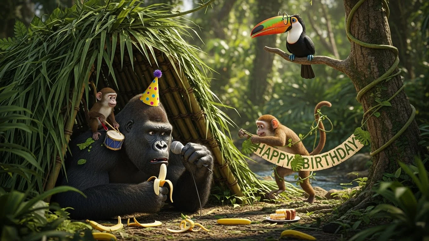 Jungle Hideout Humor 