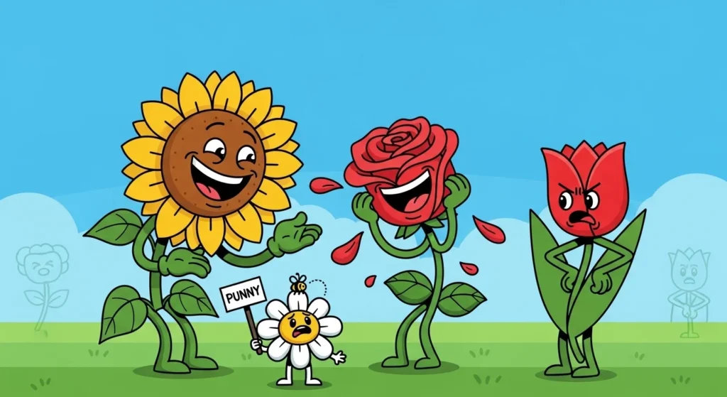 flower puns