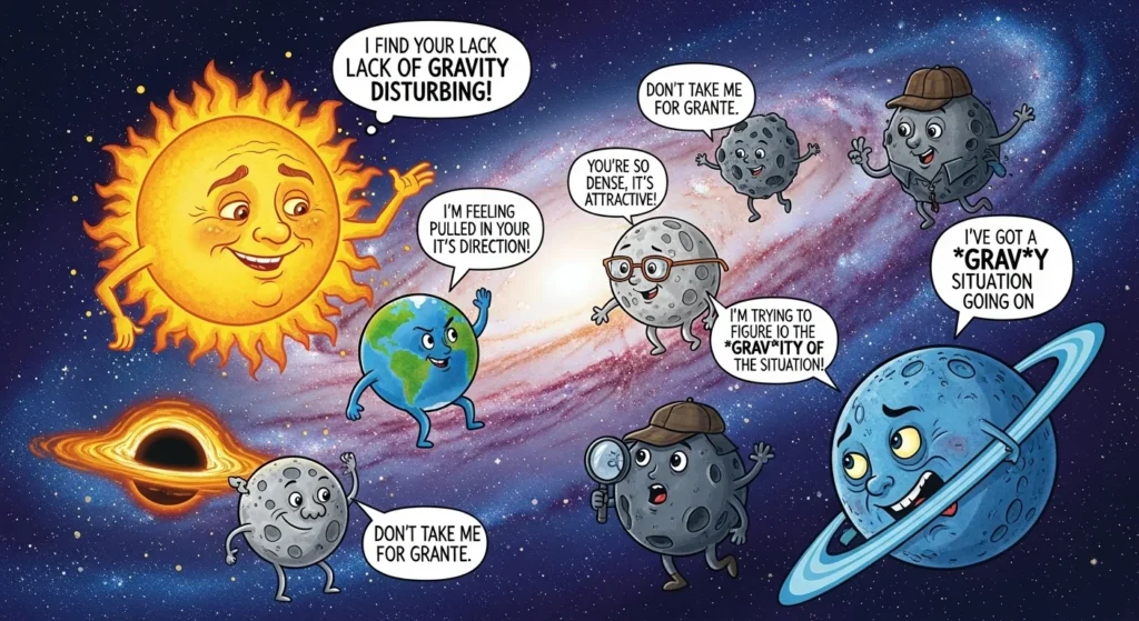 gravity puns