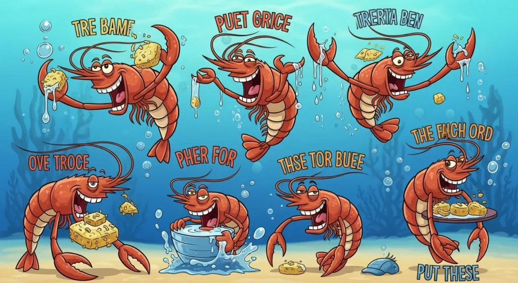 shrimp puns