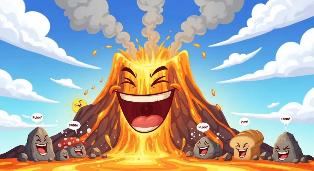 volcano puns