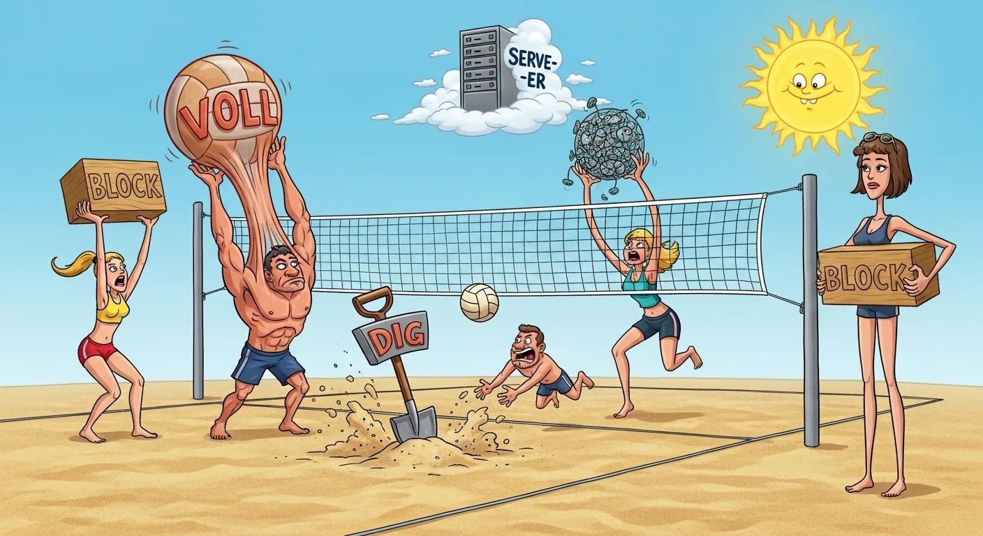 340+ Funny Volleyball Puns That Will Spike Your Humor in 2026 - Punsnetwork
