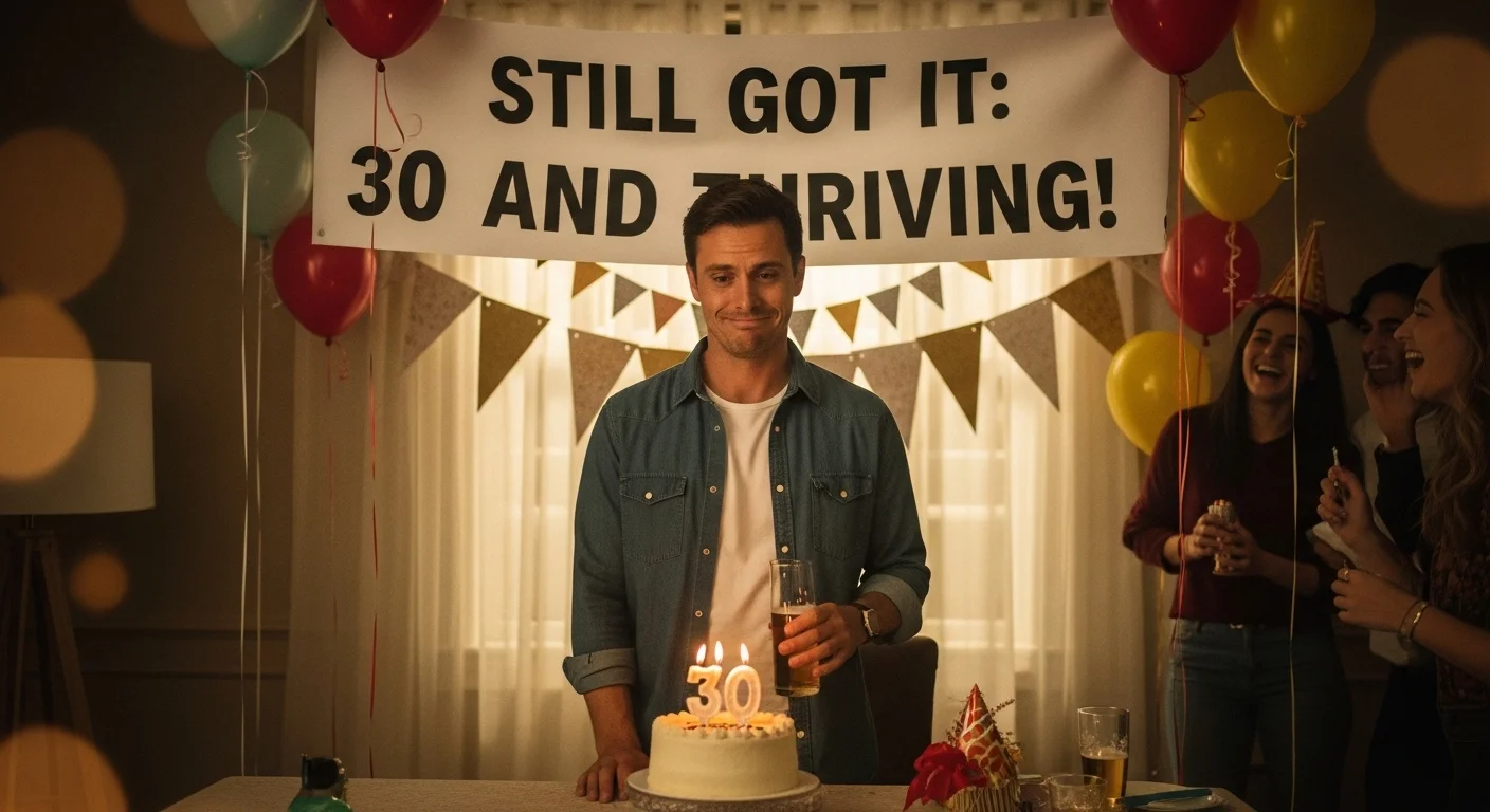 30th birthday puns one liners