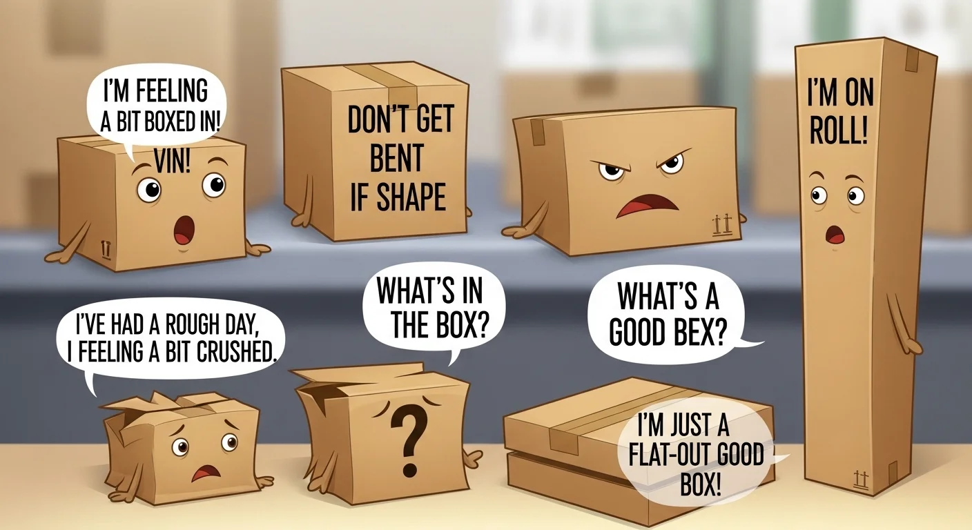 Box Puns Captions