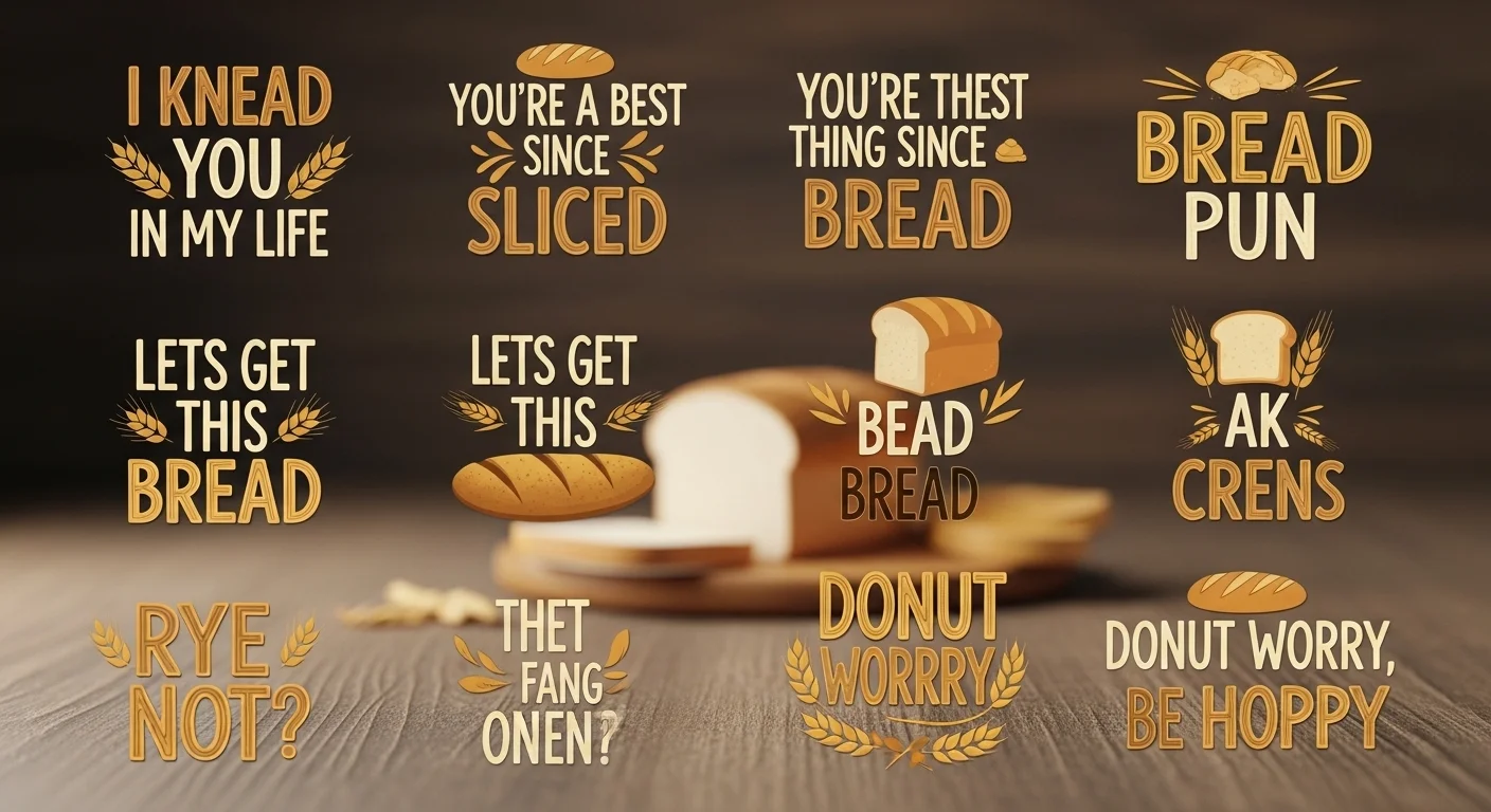 Bread Puns One Liners