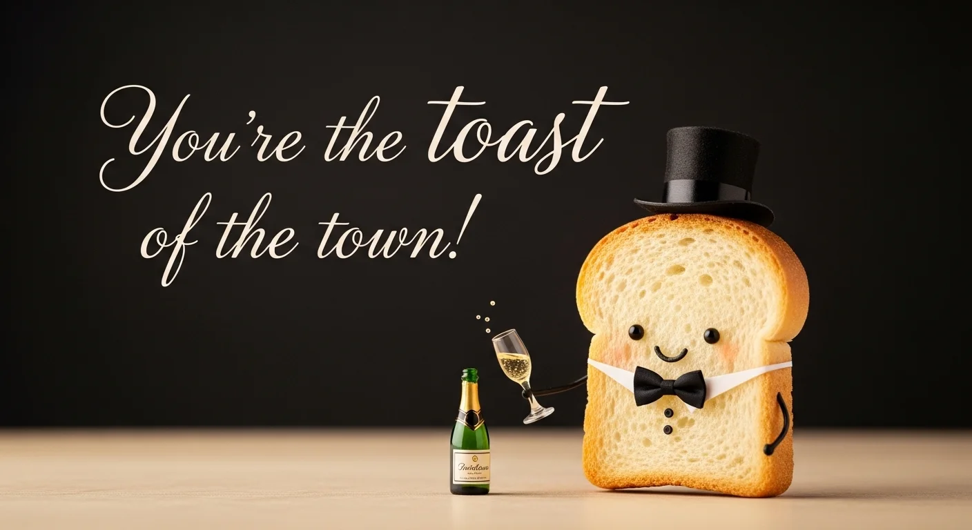 Champagne Puns Captions