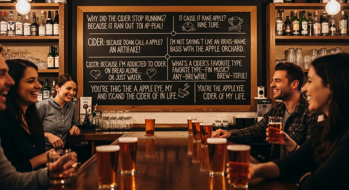 Cider Puns One Liners