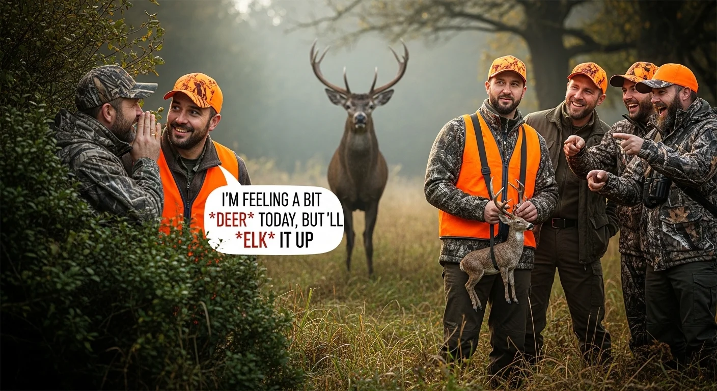 Hunting Puns for Instagram