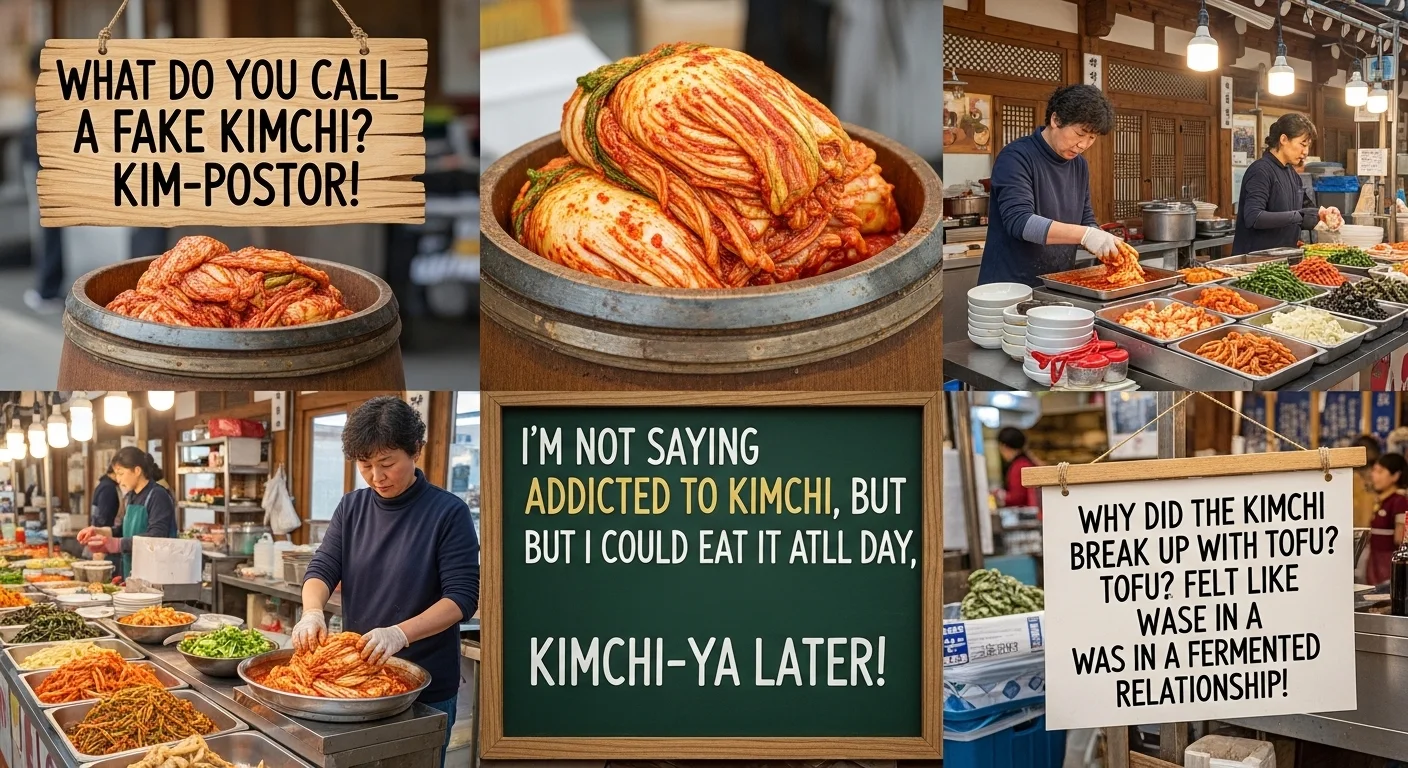 Kimchi Puns Captions