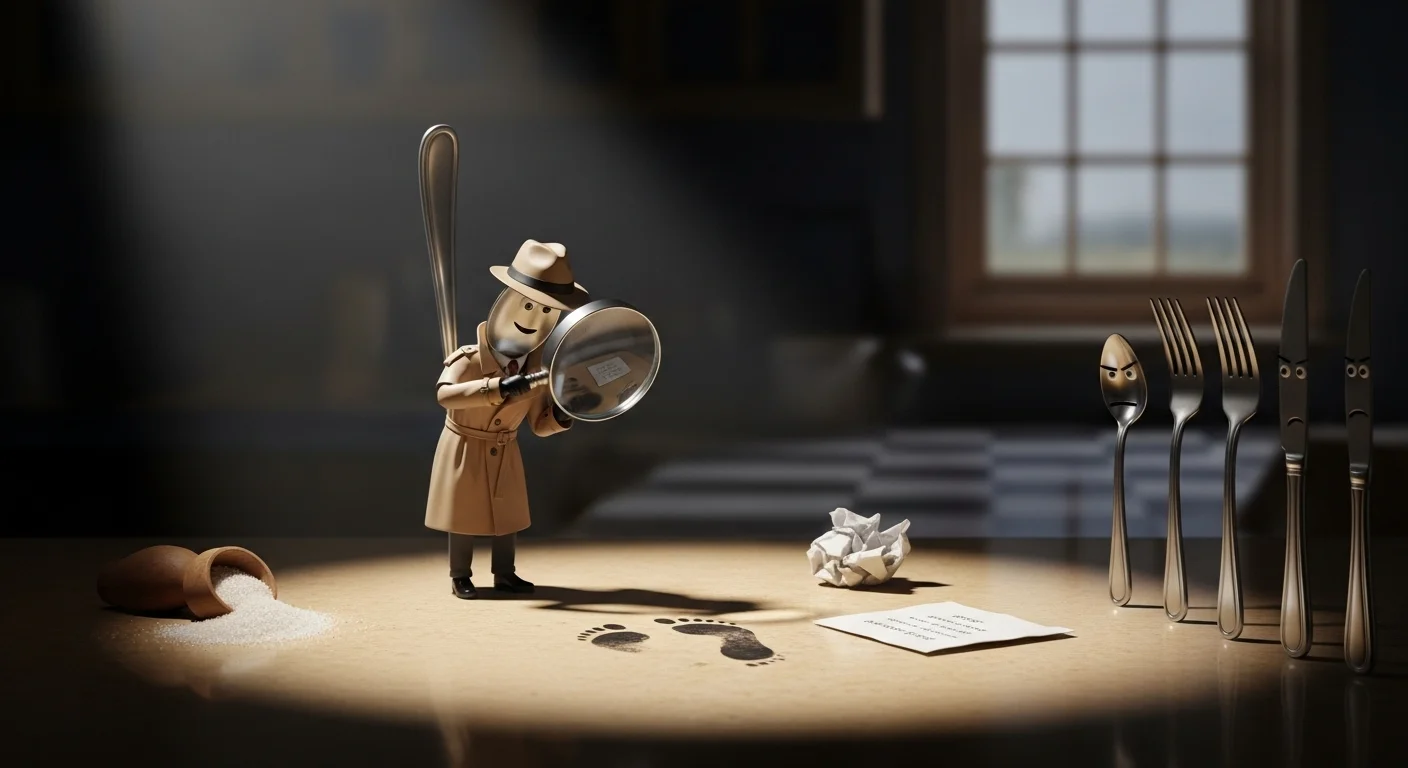 Mystery & Detective Spoon Puns