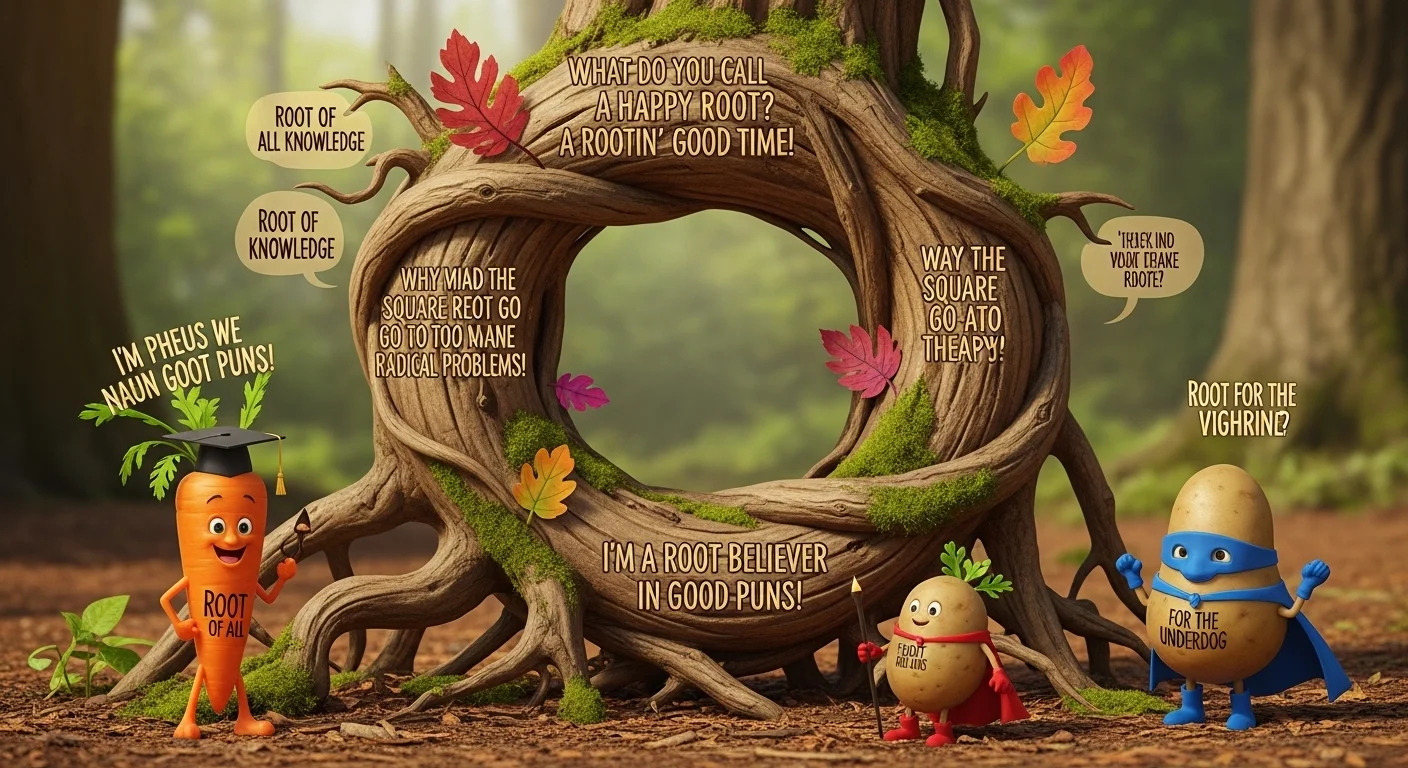 Root Puns One Liners