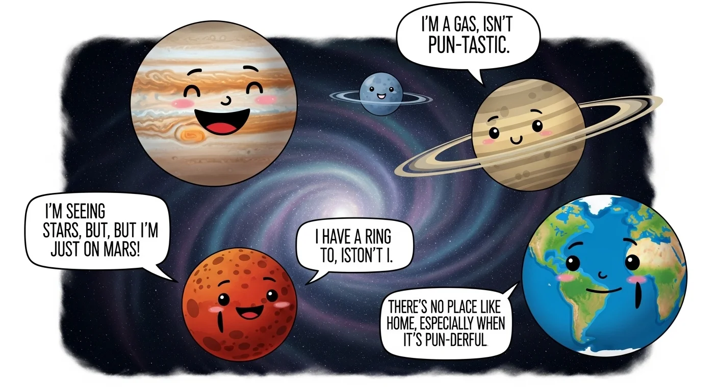 Short Planet Puns