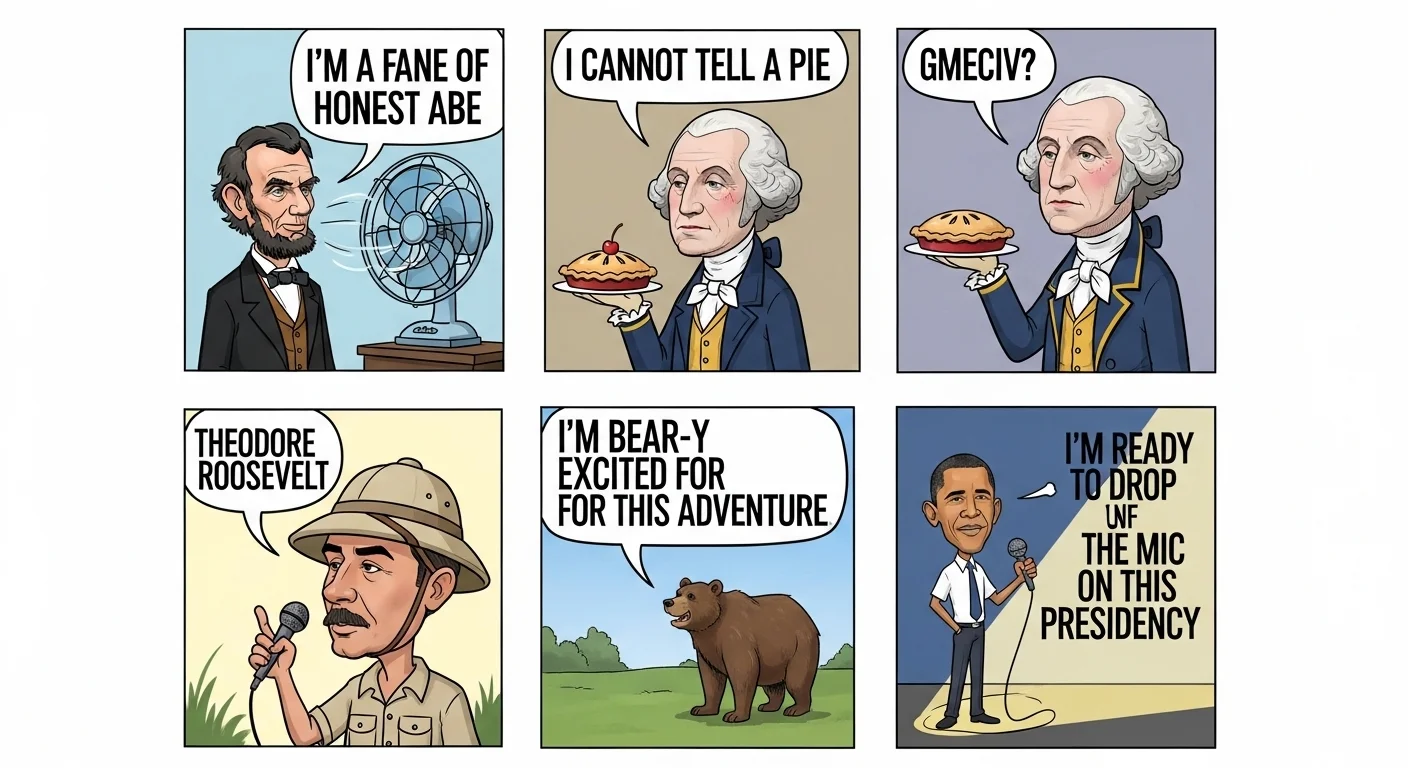 Short President Puns
