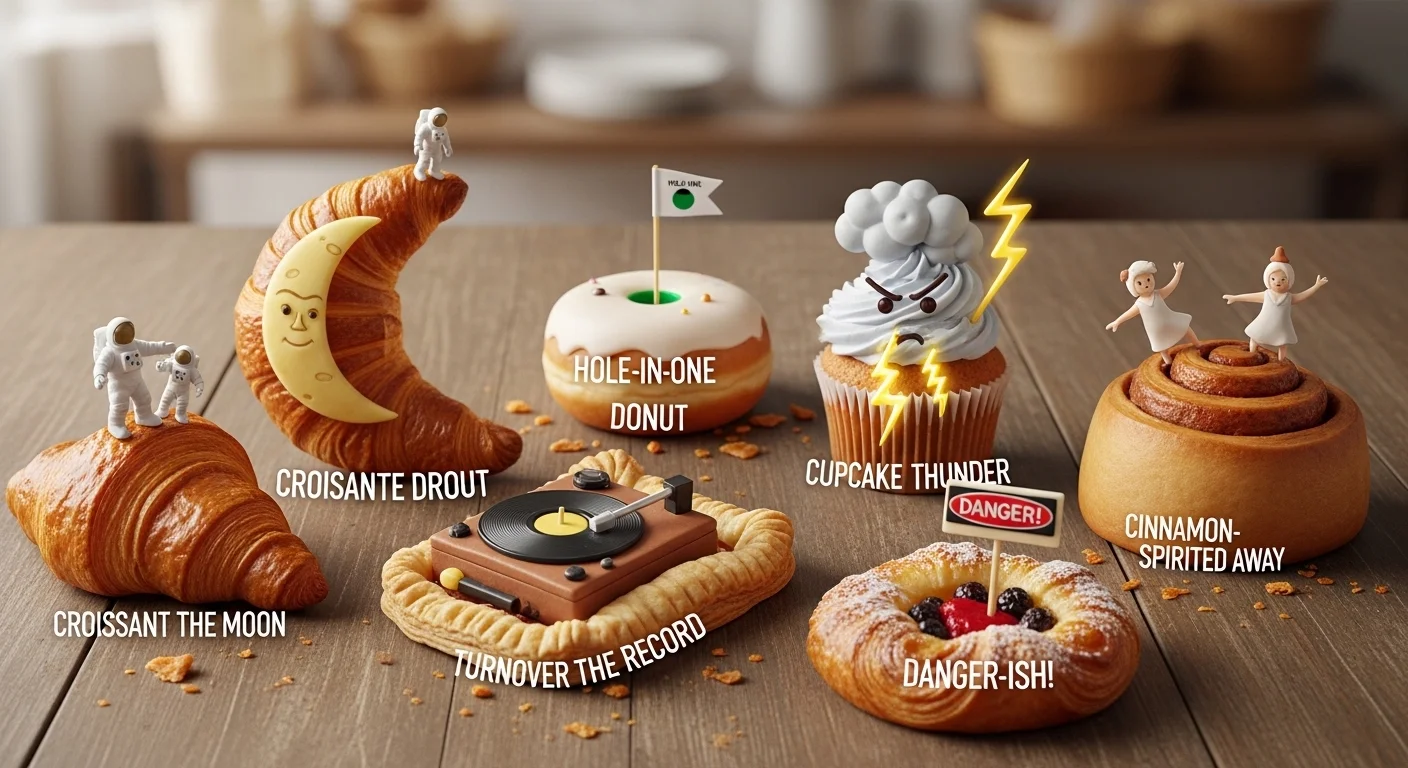 Sweet pastry-puns that rise to perfection