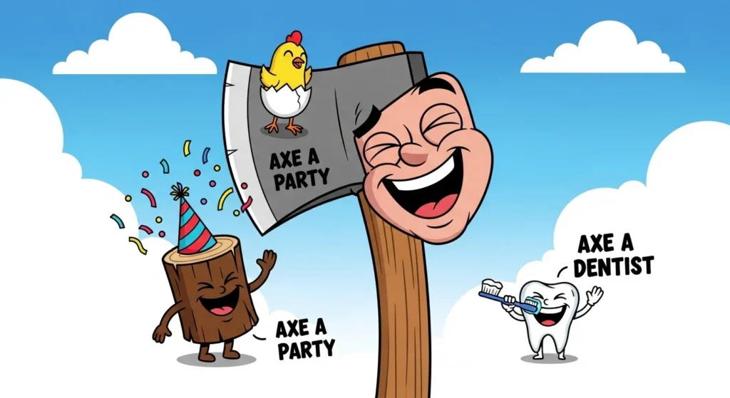 axe puns