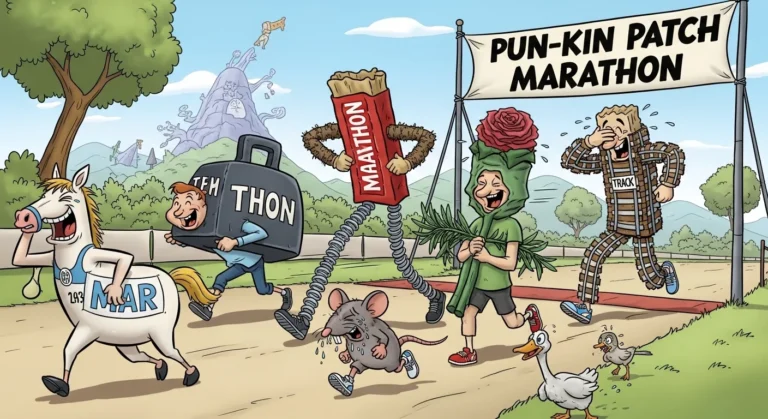 marathon puns