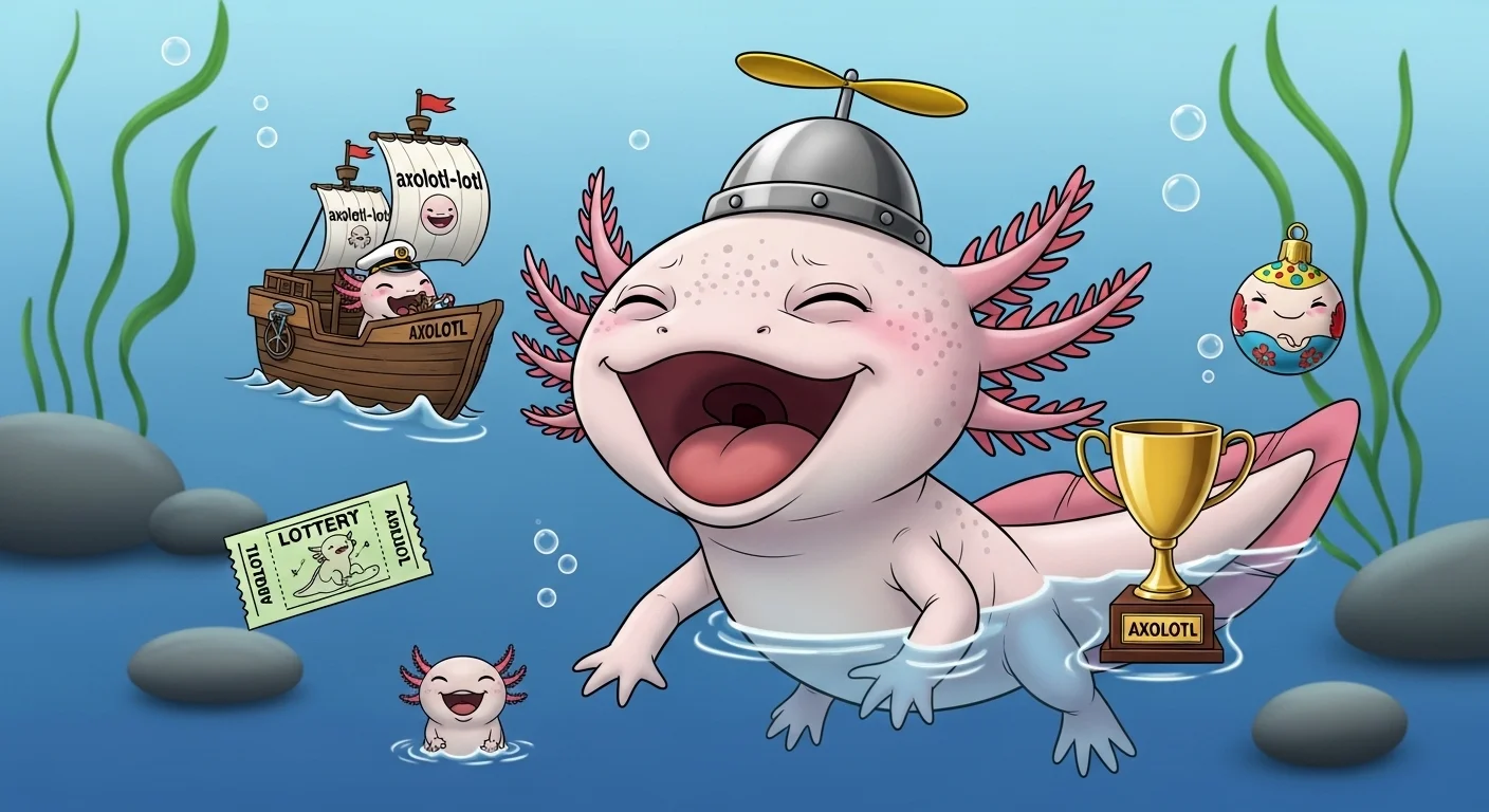 Axolotl Caption Puns