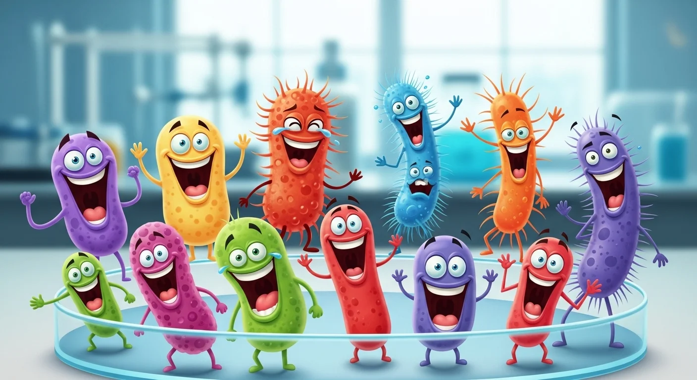 Bacteria Puns That Spread Quickly