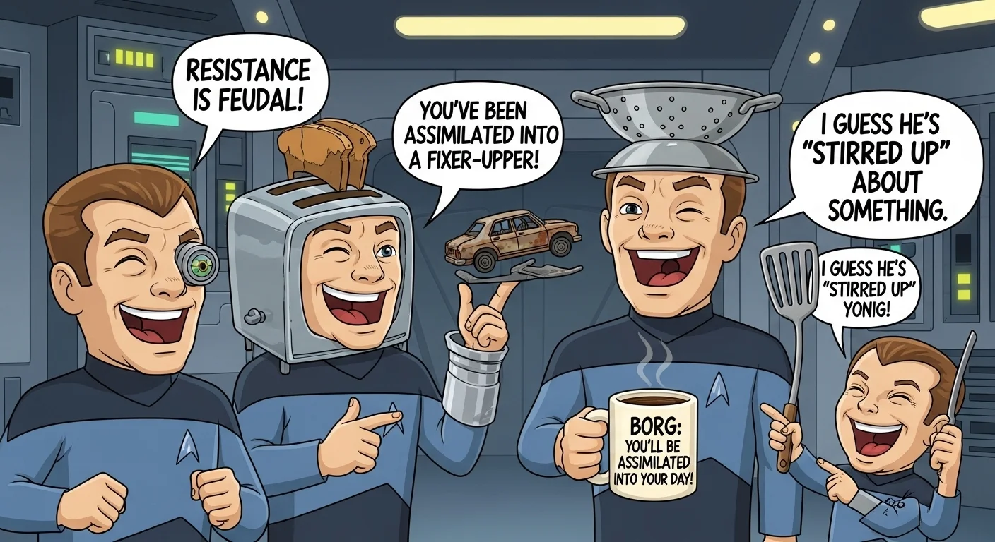 Basic Borg Puns for Beginners