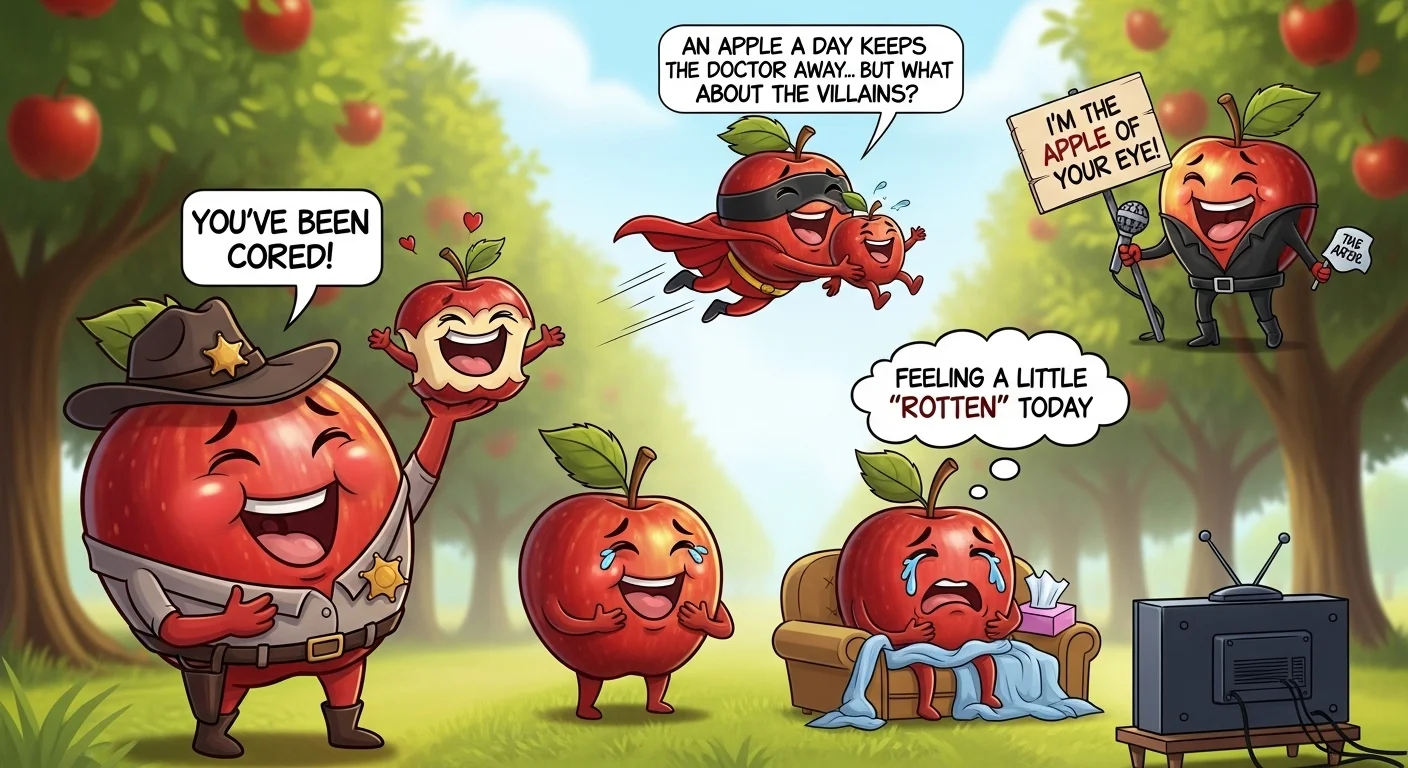 Best Apple Puns to Keep the Laughs Rolling