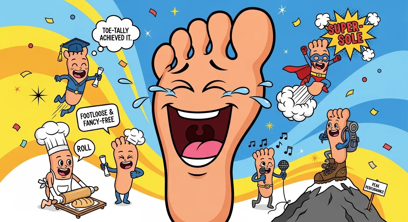 Best Foot Puns to Get Things Rolling